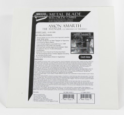 Amon Amarth The Avenger, Metal Blade records germany, LP Test Pressing