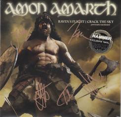 Amon Amarth Raven's Flight / Crack The Sky, Metal Blade records, Sony music/Columbia europe, 7"