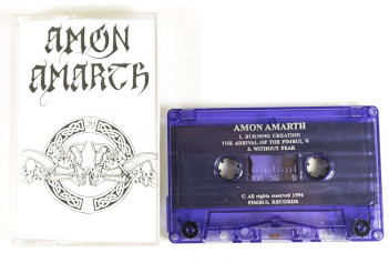 Amon Amarth The Arrival Of The Fimbul Winter, Fimbul Records sweden, cassette purple