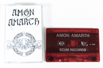 Amon Amarth The Arrival Of The Fimbul Winter, Scum records sweden, cassette red
