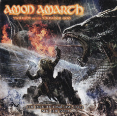 Amon Amarth Twilight Of The Thunder God, Metal Blade records germany, CD Promo