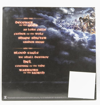 Amon Amarth Deceiver Of The Gods, Metal Blade records europe, LP blue