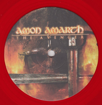 Amon Amarth The Avenger, Back On Black united kingdom, LP red