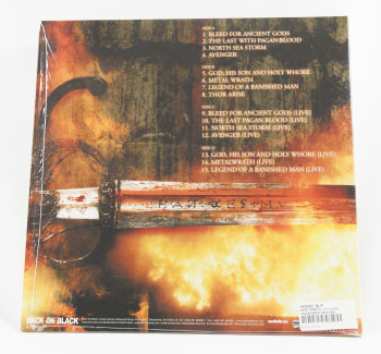 Amon Amarth The Avenger, Back On Black united kingdom, LP red