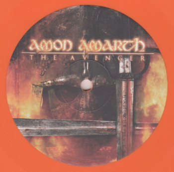 Amon Amarth The Avenger, Back On Black united kingdom, LP orange