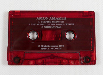 Amon Amarth The Arrival Of The Fimbul Winter, Fimbul Records sweden, cassette red