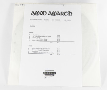 Amon Amarth Versus The World, Metal Blade records germany, LP Test Pressing