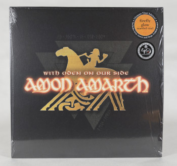 Amon Amarth With Oden On Our Side, Metal Blade records europe, LP yellow