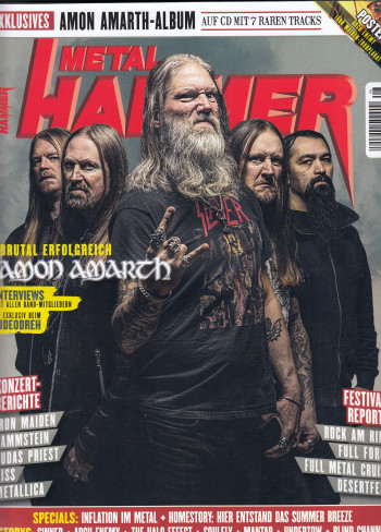 Amon Amarth Heathen Hammer, Metal Blade records germany, CD