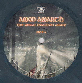 Amon Amarth The Great Heathen Army, Metal Blade records europe, LP blue