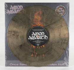 Amon Amarth Once Sent From The Golden Hall, Metal Blade records europe, LP red
