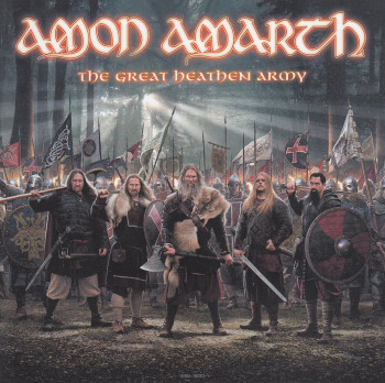 Amon Amarth The Great Heathen Army, Metal Blade records usa, LP blue