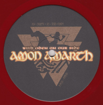 Amon Amarth With Oden On Our Side, Back On Black united kingdom, LP purple