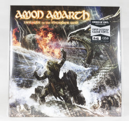 Amon Amarth Twilight Of The Thunder God, Metal Blade records, Church Of Vinyl germany, LP clear