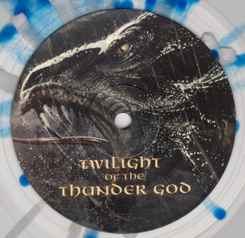 Amon Amarth Twilight Of The Thunder God, Metal Blade records, Church Of Vinyl germany, LP clear