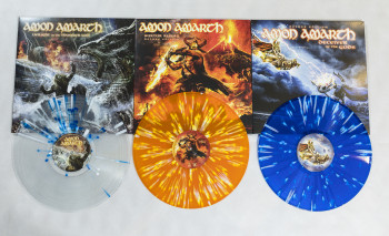 Amon Amarth Deceiver Of The Gods, Metal Blade records, Church Of Vinyl germany, LP blue