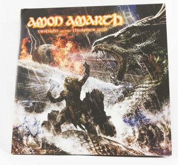 Amon Amarth Twilight Of The Thunder God, Back On Black united kingdom, LP blue