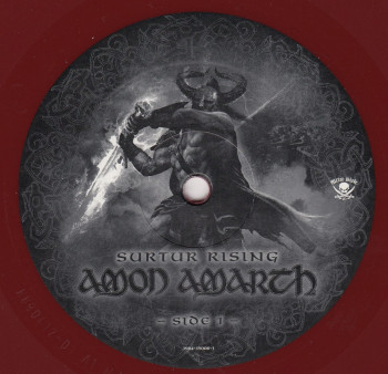 Amon Amarth Surtur Rising, Metal Blade records germany, LP ruby