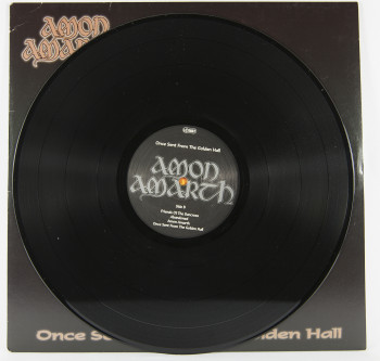 Amon Amarth Once Sent From The Golden Hall, Metal Blade records germany, LP