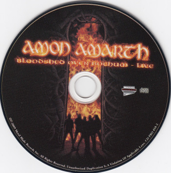 Amon Amarth Once Sent From The Golden Hall, Metal Blade records usa, CD