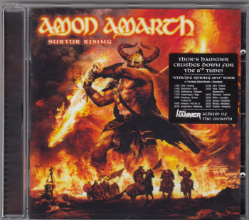 Amon Amarth Surtur Rising, Metal Blade records europe, CD