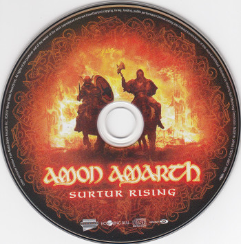 Amon Amarth Surtur Rising, Howling Bull japan, CD