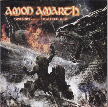 Amon Amarth Twilight Of The Thunder God, Metal Blade records japan, CD
