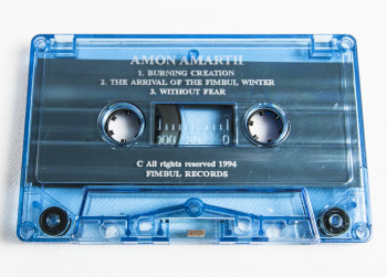 Amon Amarth The Arrival Of The Fimbul Winter, Fimbul Records sweden, cassette blue