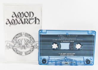 Amon Amarth The Arrival Of The Fimbul Winter, Fimbul Records sweden, cassette blue