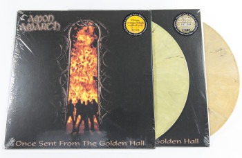 Amon Amarth Once Sent From The Golden Hall, Metal Blade records europe, LP khaki