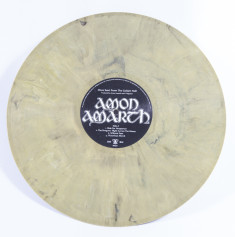 Amon Amarth Once Sent From The Golden Hall, Metal Blade records europe, LP orange
