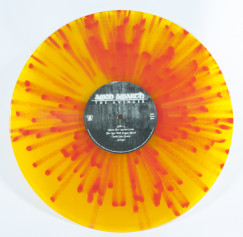 Amon Amarth The Avenger, Metal Blade records europe, LP yellow/red