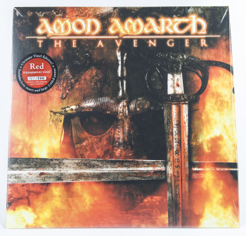 Amon Amarth The Avenger, Metal Blade records europe, LP red