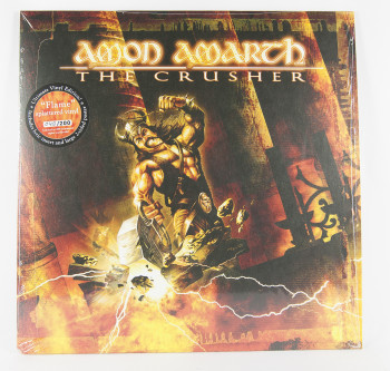 Amon Amarth The Crusher, Metal Blade records europe, LP yellow/red