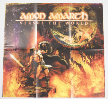 Amon Amarth Versus The World, Metal Blade records europe, LP yellow/red