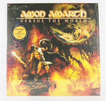 Amon Amarth Versus The World, Metal Blade records europe, LP orange