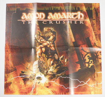 Amon Amarth The Crusher, Metal Blade records europe, LP brown