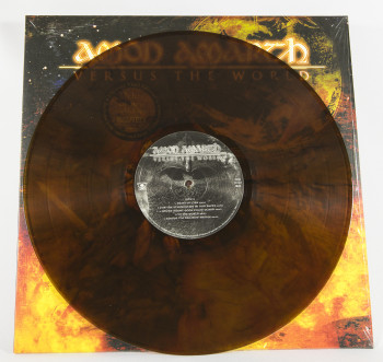 Amon Amarth Versus The World, Metal Blade records europe, LP brown