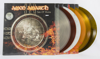 Amon Amarth Fate Of Norns, Metal Blade records europe, LP yellow/red