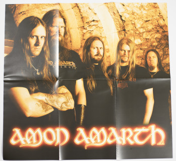 Amon Amarth With Oden On Our Side, Metal Blade records europe, LP yellow/red
