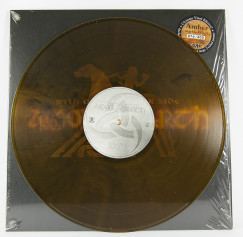Amon Amarth With Oden On Our Side, Metal Blade records europe, LP amber