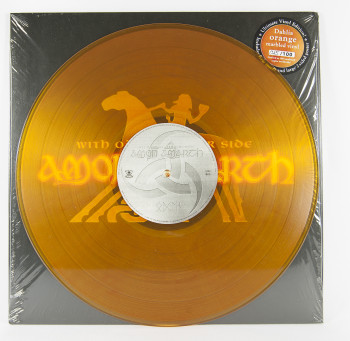 Amon Amarth With Oden On Our Side, Metal Blade records europe, LP orange