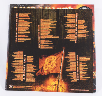 Amon Amarth Surtur Rising, Metal Blade records europe, LP yellow/red