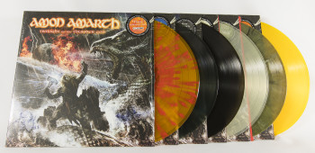 Amon Amarth Twilight Of The Thunder God, Metal Blade records europe, LP orange