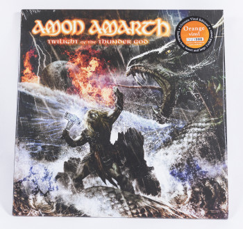 Amon Amarth Twilight Of The Thunder God, Metal Blade records europe, LP orange