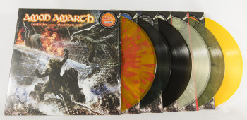 Amon Amarth Twilight Of The Thunder God, Metal Blade records europe, LP brown