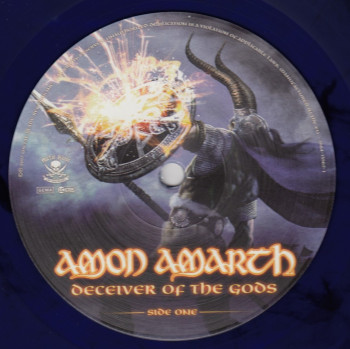Amon Amarth Deceiver Of The Gods, Metal Blade records europe, LP blue