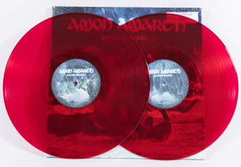 Amon Amarth Jomsviking, Metal Blade records usa, LP red