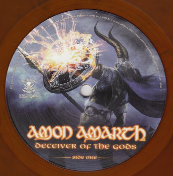 Amon Amarth Deceiver Of The Gods, Metal Blade records europe, LP brown