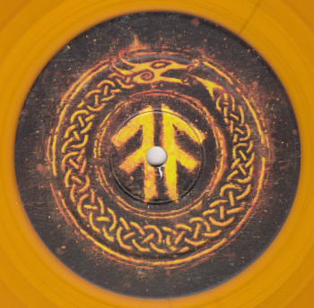Amon Amarth The Pursuit Of Vikings, Metal Blade records usa, LP orange
